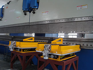 corrugated plate former